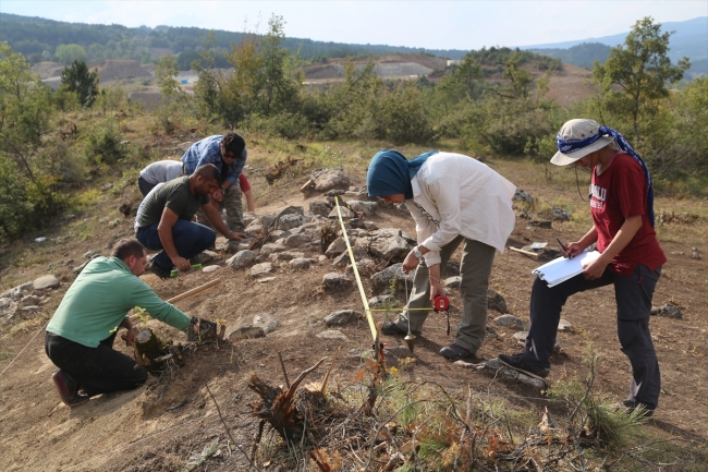 Karadeniz Bölgesi'nde ilk kez bir taş işlik alanına rastlandı
